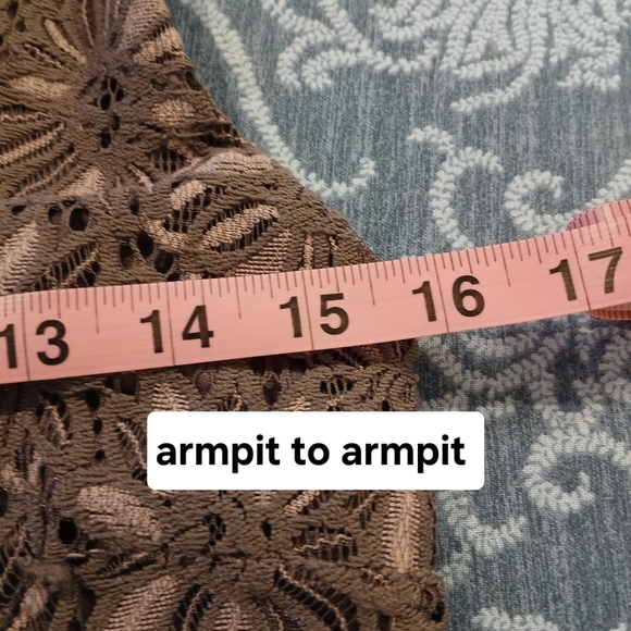 Speechless Amethyst Floral Lace Slip Dress With Satin Lining Size M - Picture 6 of 13